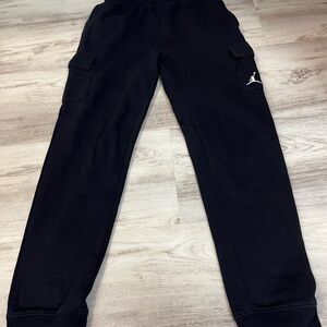 Jordan Kids Black Cargo Joggers
